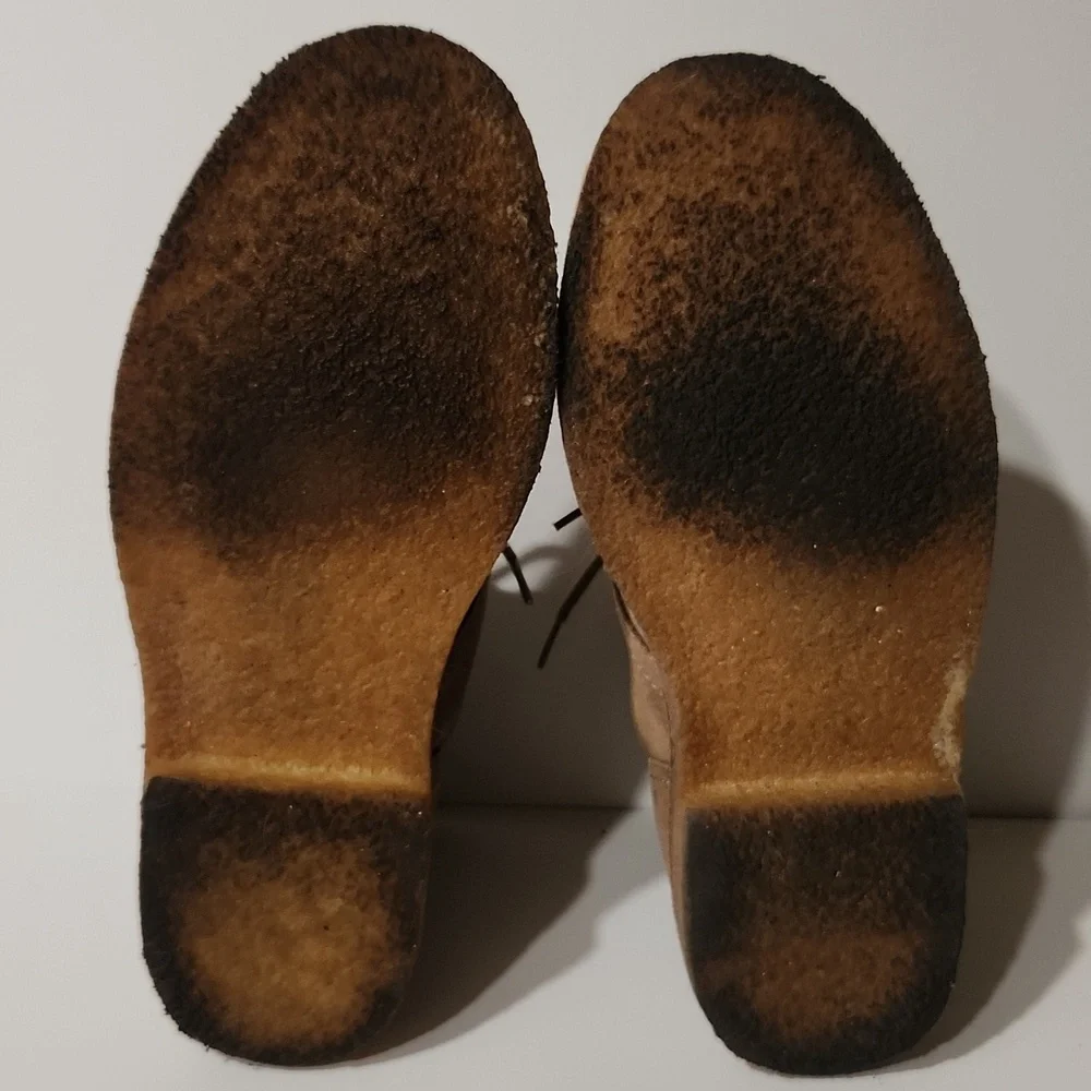 LL Bean Suede Classic Desert Chukka Boots Size 10 Wide EUC